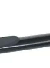 TrailFX 3 Inch Round Bent Powder Coated Black Steel Without End Caps Rocker Panel Mount                                     - 1112190023 - Image 2